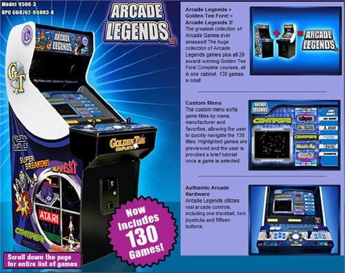 Arcade Legends 3 with 100+ Games