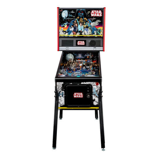 Star Wars Comic Art Pinball Machine