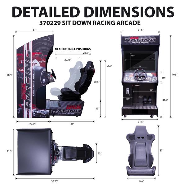 Supreme Racing Arcade Machine